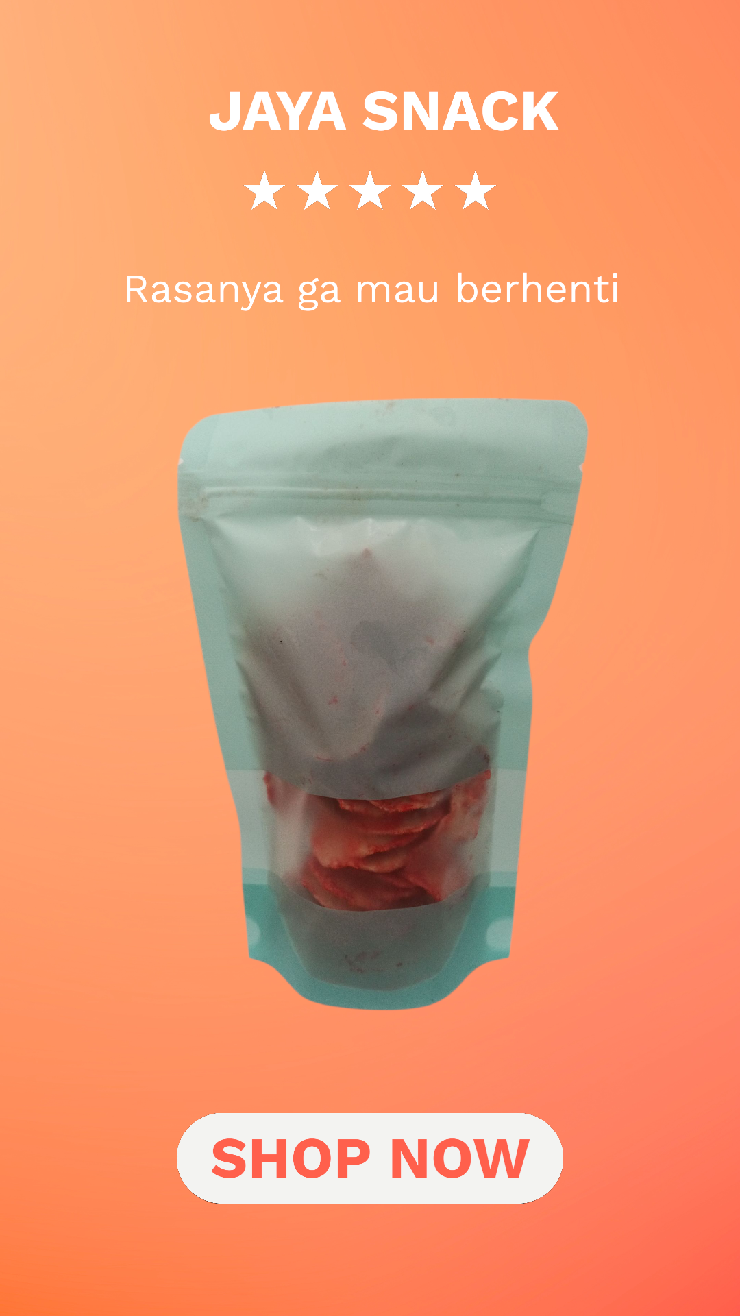 Jaya Snack Keripik Basreng Ikan